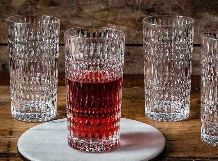 SET 4 VASOS NACHTMANN ETHNO LONGDRINK TRANSPARENTE - 4