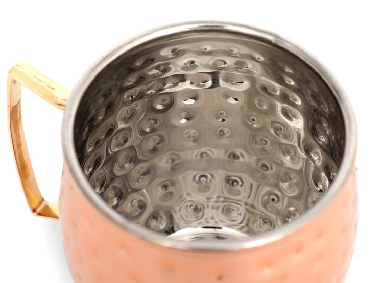 SET TAZONES RIPLEY HOME MOSCOW MULE COBRE X2 - 2