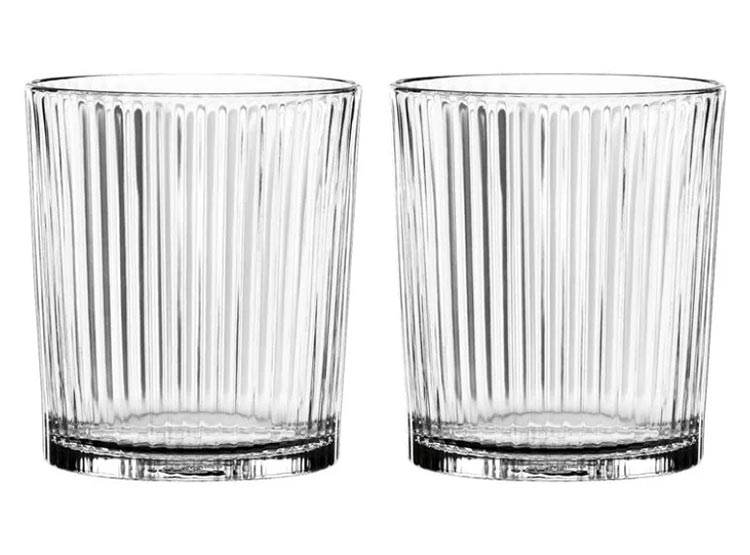 ITTALA Set 2 Bicchieri In Vetro Soffiato Trasparente, Capacità 300 Ml, Lavabili In Lavastoviglie