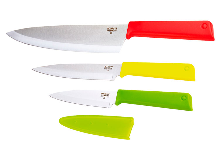 Kuhn Rikon Classic Shears Summer Fresh Set Of 3 – Multicolor, 3-Inch Blades, Gift Boxed, QVC K86892