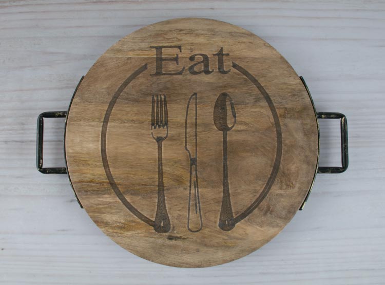 TABLA DE COCINA RIPLEY HOME REDONDA EAT - 1