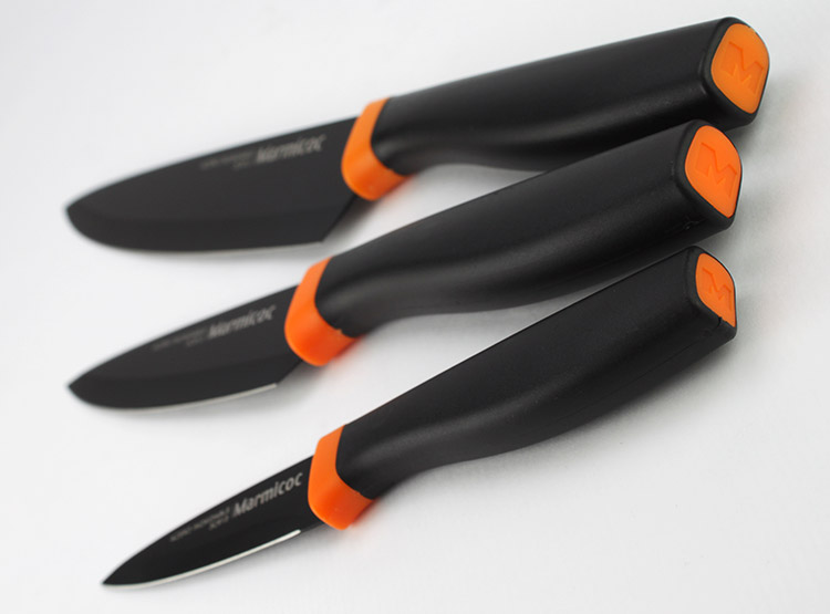 SET CUCHILLOS MARMICOC BLACK 3 PIEZAS - 4