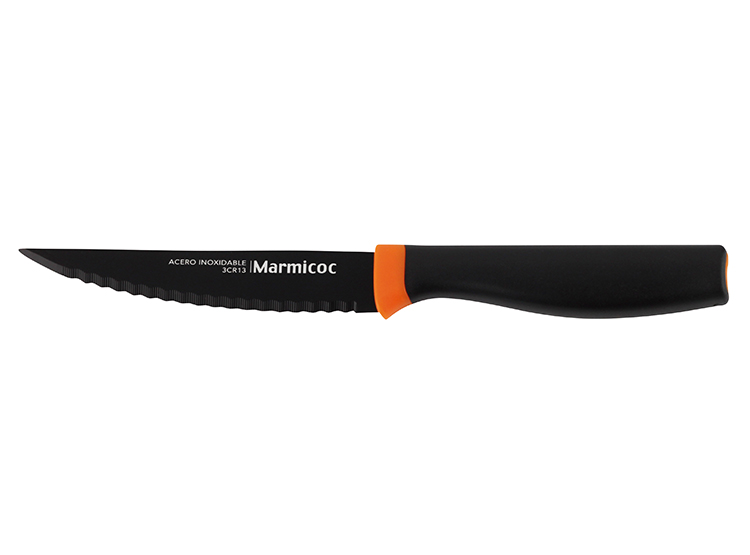 SET CUCHILLOS MARMICOC CARNE BLACK 4 PIEZAS - 5