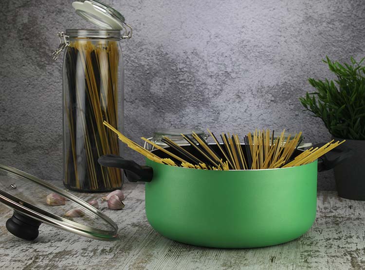 CACEROLA MAGEFESA FORZA 28 CM VERDE MENTA 8.3 L - 6