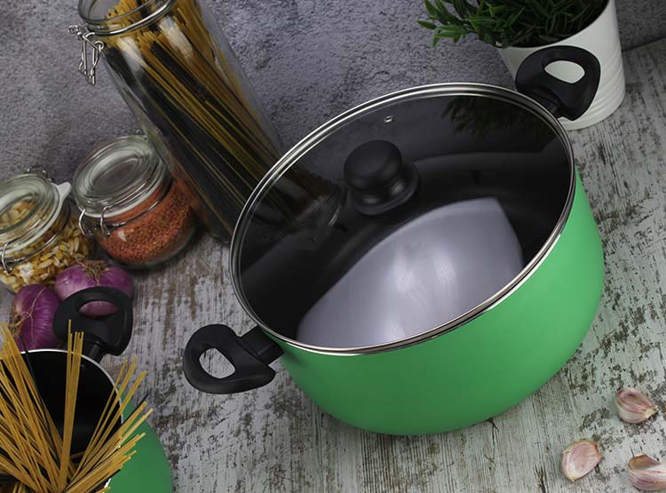 CACEROLA MAGEFESA FORZA 28 CM VERDE MENTA 8.3 L - 7