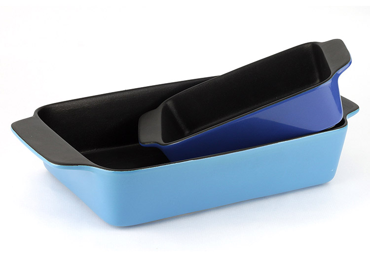 SET ASADERAS FANTUZZI OCEANO CELESTE + RAMEKIN - 3