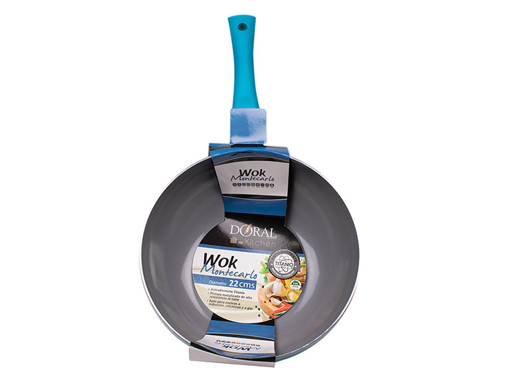 WOK DORAL MONT TURQUESA 22CM - 4