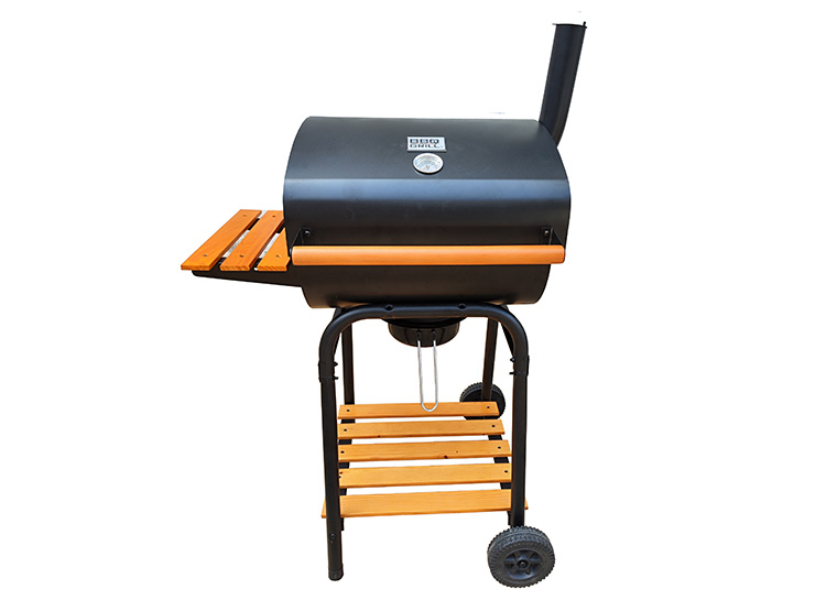 PARRILLA A CARBON BBQ GRILL MISURI ESTILO TAMBOR - 1
