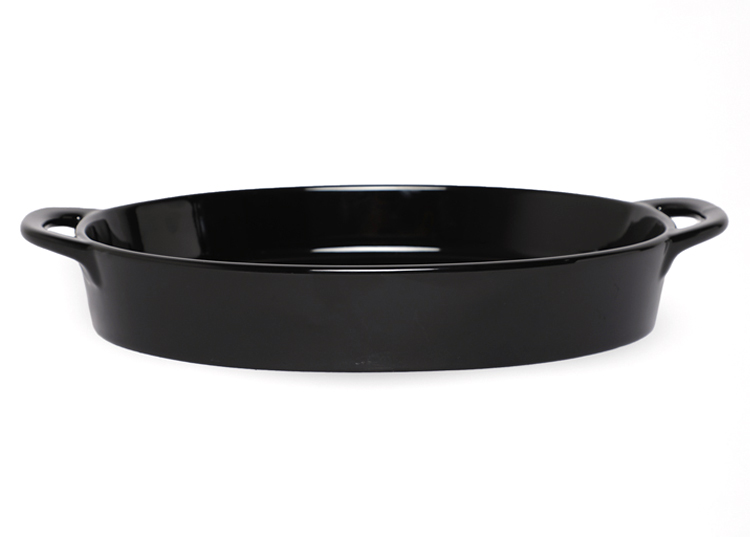 FUENTE HORNO RIPLEY HOME PASTA OVAL L NEGRO