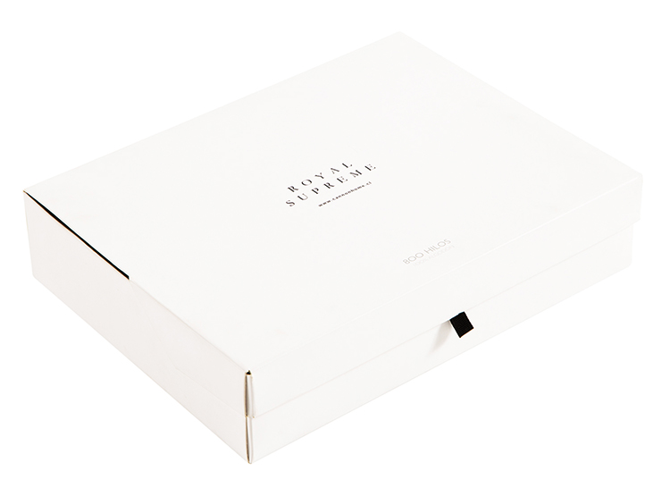 JUEGO DE SÁBANAS ROYAL SUPREME SATEEN 2 PLAZAS 800 HILOS ALGODÓN BLANCO LISO - 5
