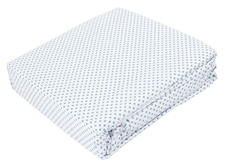 JUEGO DE SABANAS RIPLEY HOME MICRO AZUL 144H 2 PL