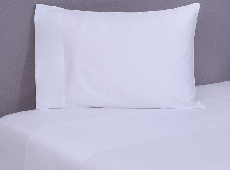 JUEGO DE SABANAS FABRICS LISO BLANCO 300 HILOS 1.5 PL - 1