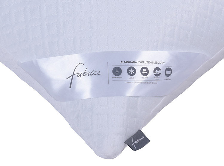 ALMOHADA FABRICS MEMORY FOAM 50X70 - 2