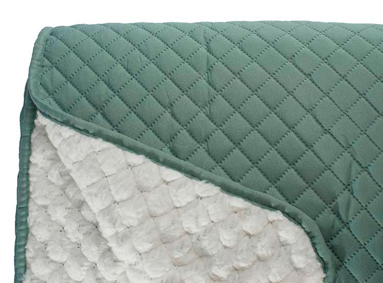 QUILT ANDES SHERPA LISO VERDE 1.5 PL - 3