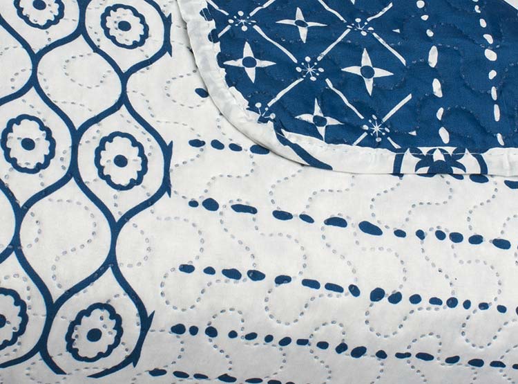 Azuli Pattern Quilt QUILT ANDES CUADRO AZUL 2 PL
