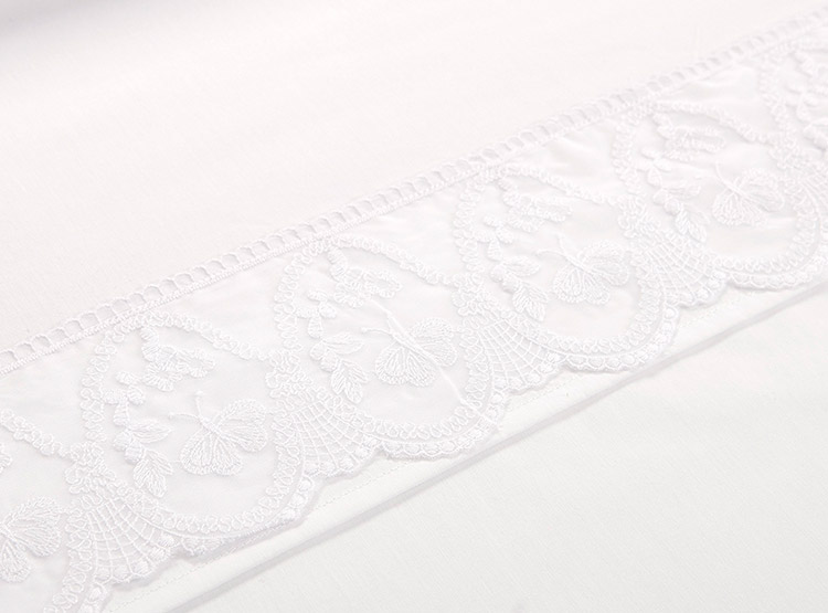 Ripley JUEGO DE SABANAS DIB BRODERIE MALAGA BLANCO SUPER KING
