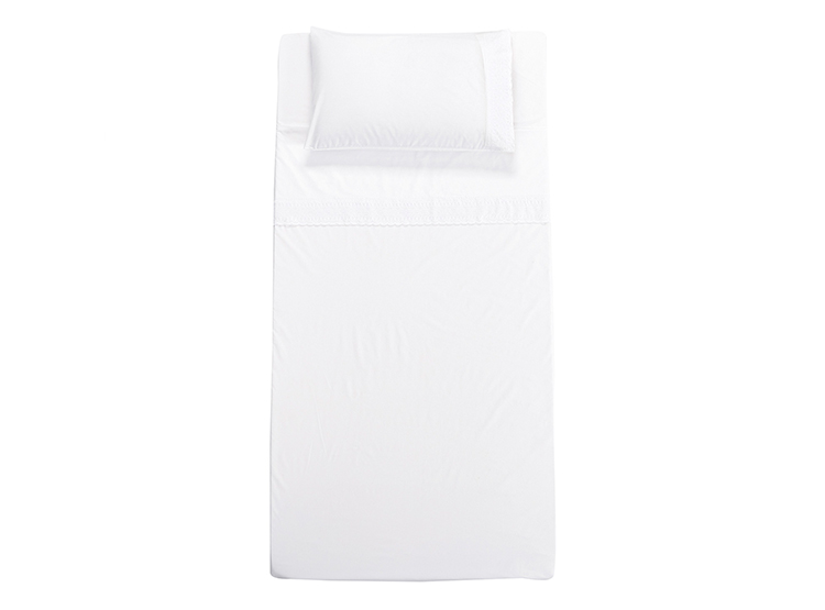 Ripley JUEGO DE SABANAS DIB BRODERIE VICTORIA BLANCO 1 5 PL