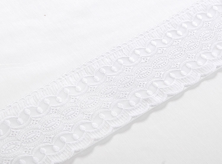 Ripley JUEGO DE SABANAS DIB BRODERIE VICTORIA BLANCO KING