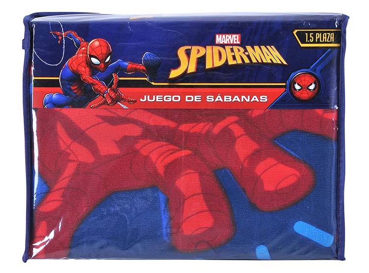 JUEGO DE SABANAS DISNEY SPIDERMAN CITY 1.5 PL - 3