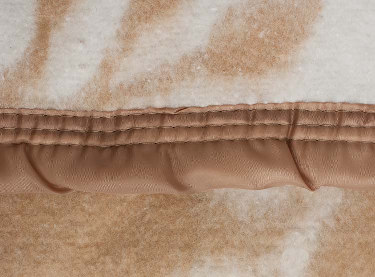FRAZADA ANDES RAMA JACQUARD BEIGE 2 PL - 3