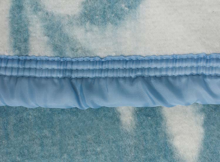 FRAZADA ANDES RAMA JACQUARD CELESTE KING - 3