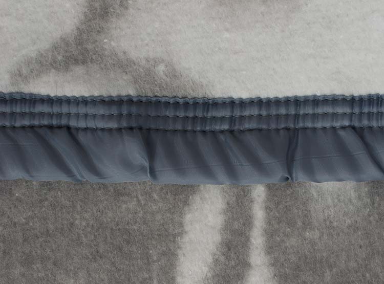 FRAZADA ANDES RAMA JACQUARD GRIS 1.5 PL - 3