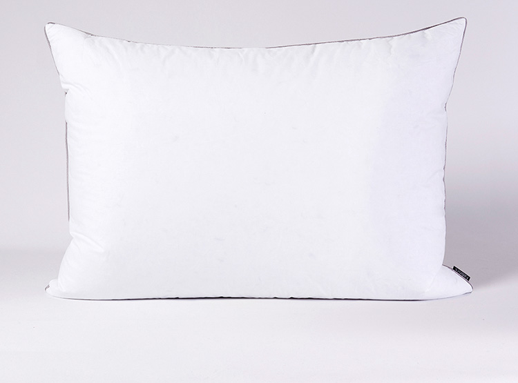 ALMOHADA FABRICS PLUMA G ANSO 70 X 50 CM ALGODÓN BLANCO - 1