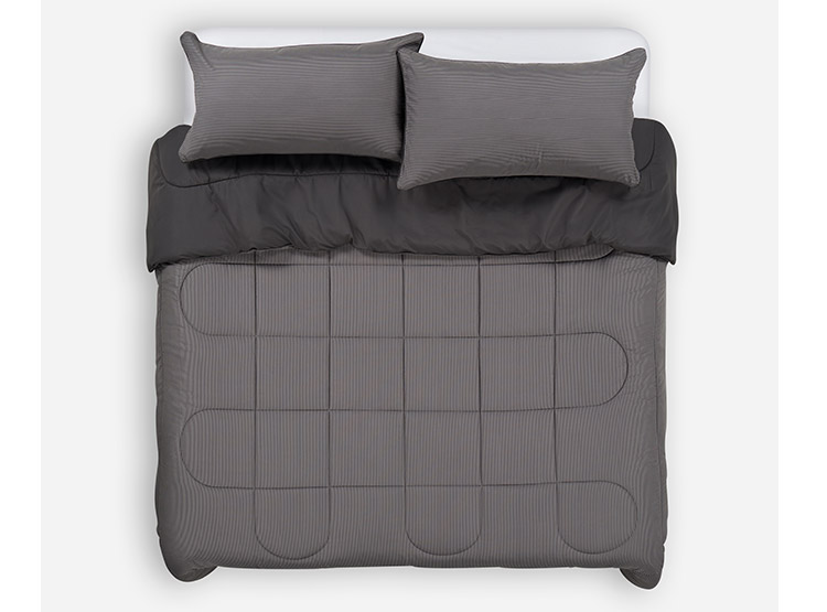 PLUMÓN ROSEN LINES CHARCOAL 2 PLAZAS MULTICOLOR - 4