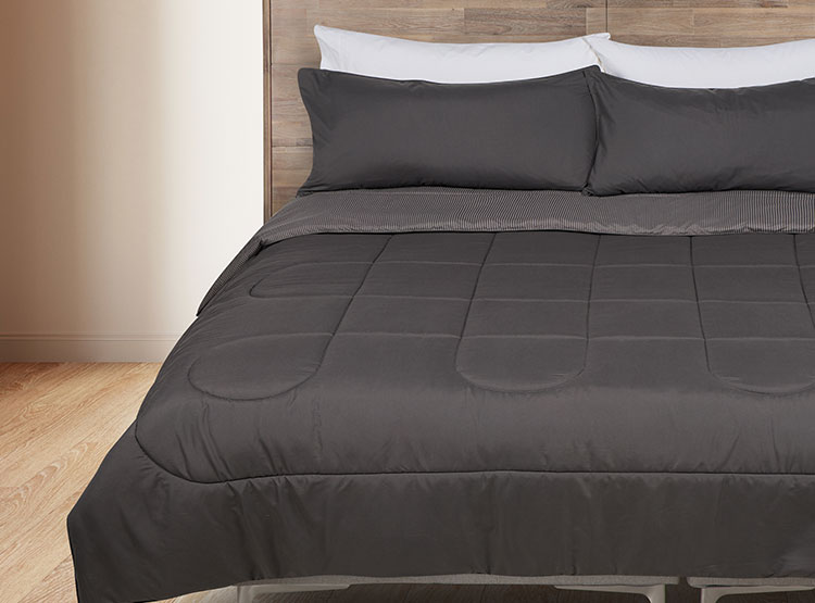 PLUMÓN ROSEN LINES CHARCOAL 2 PLAZAS MULTICOLOR - 1