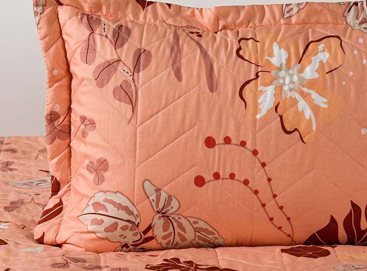 CUBRECAMA QUILT AMERICAN FAMILY 1.5 PLAZAS MICROFIBRA MULTICOLOR ESTAMPADO DILL - 3