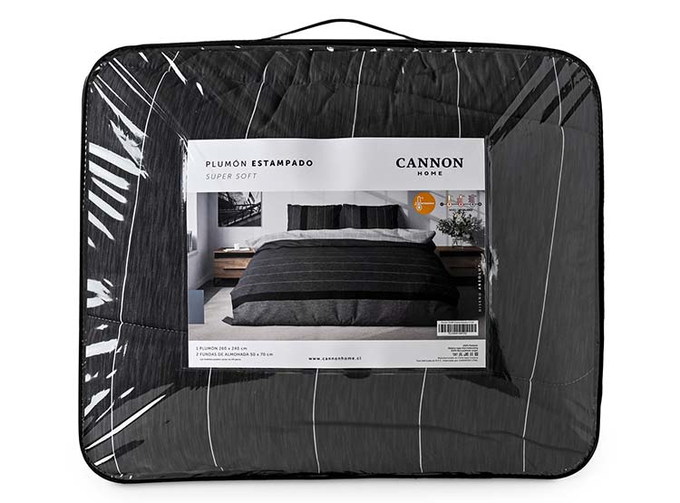 PLUMÓN CANNON ABSOLUTE 2 PLAZAS MICROFIBRA MULTICOLOR - 7