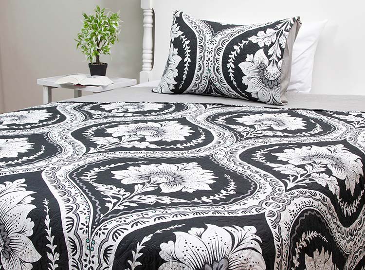 CUBRECAMA QUILT DORAL 1.5 PLAZAS MULTICOLOR CHIOGGIA - 3