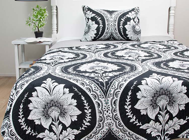 CUBRECAMA QUILT DORAL 1.5 PLAZAS MULTICOLOR CHIOGGIA - 1