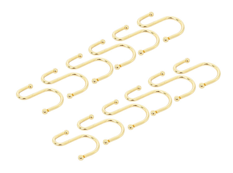 SET DE GANCHOS RIPLEY HOME GOLDEN