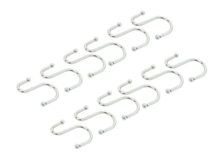 SET DE GANCHOS RIPLEY HOME SILVER - 1