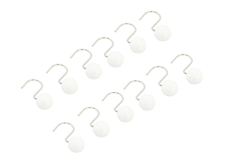 SET DE GANCHOS RIPLEY HOME CIRCULOS BLANCOS - 1