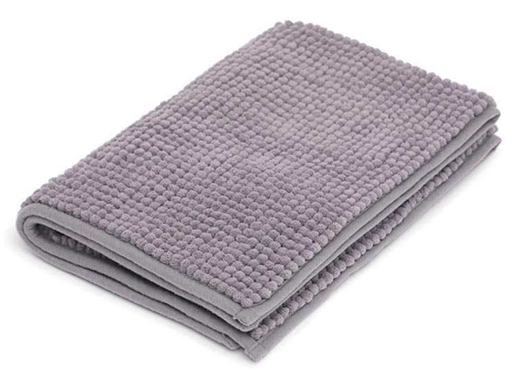 PISO BAÑO RIPLEY HOME SHAGGY GRAFITO 45 X 70 CM - 2