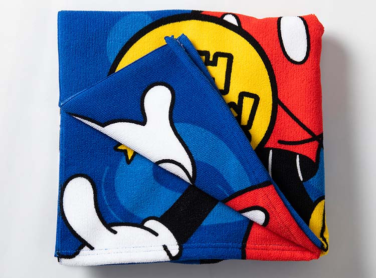 Toalla Suavitec Mickey Playa Negro Medio Baño Concord Toalla Suavitec Mickey Playa Negro Medio Baño Concord