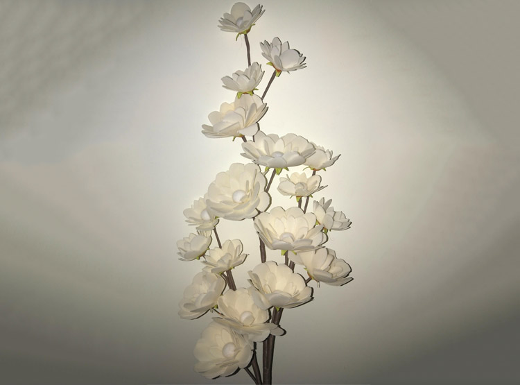 FLOR DECORATIVA RIPLEY HOME AOS MARFIL - 3