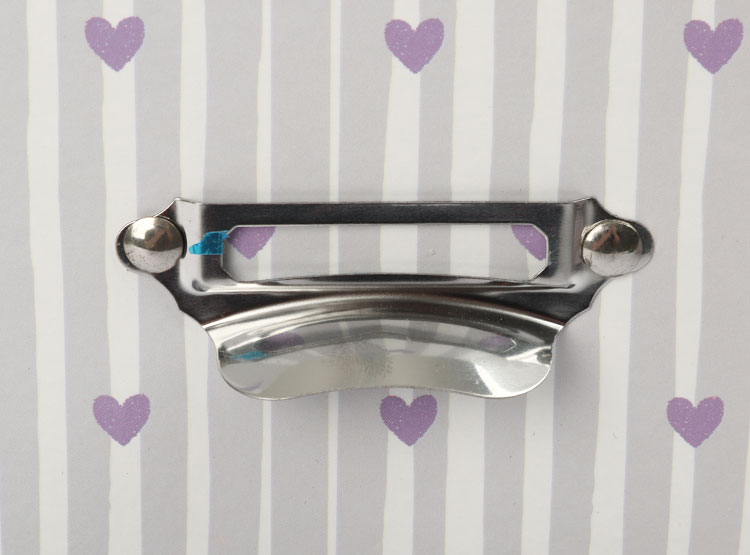 CAJA RIPLEY HOME FLORERO CORAZONES LILA 5C - 6