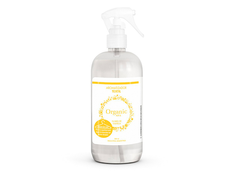 AROMATIZADOR ORGANIC SPA AMBIENTES Y TEXTILES FLOR DE VAINILLA - 1