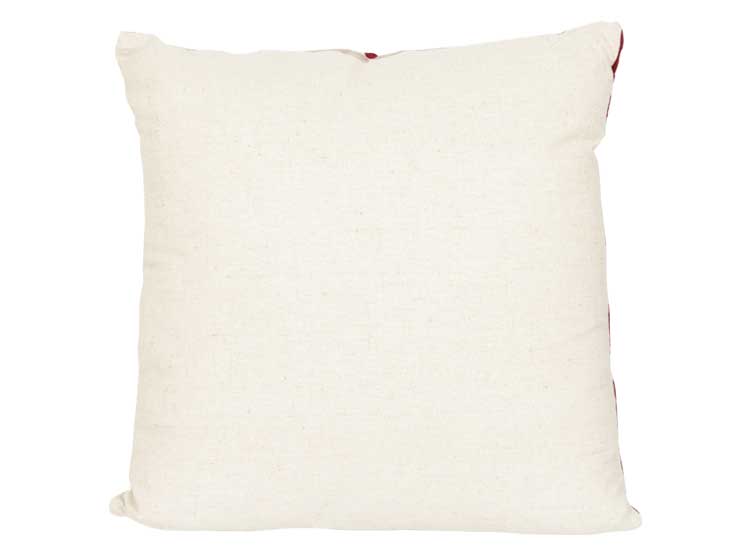 COJIN RIPLEY HOME BORDADO BICOLOR 50 X 50 CM ROJO - 2