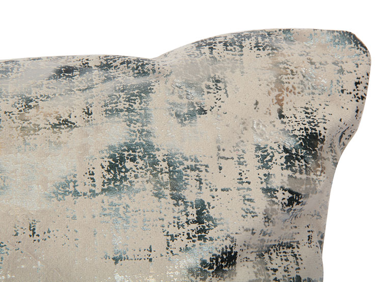 COJIN RIPLEY HOME VELVET METAL 45 X 45 CM TAUPE - 2