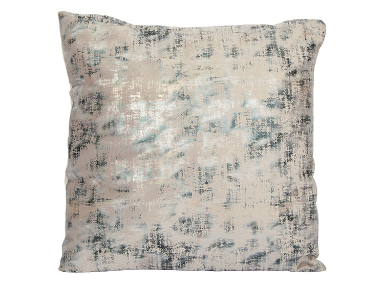 COJIN RIPLEY HOME VELVET METAL 45 X 45 CM TAUPE - 1