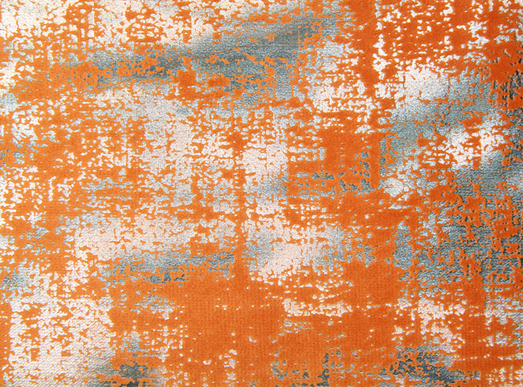 COJIN RIPLEY HOME VELVET METAL LACRE 45 X 45 CM LADRILLO - 3