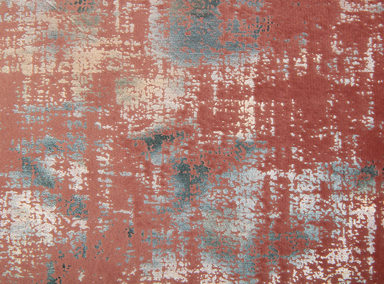 COJIN RIPLEY HOME VELVET METAL 45 X 45 CM ROSADO - 3