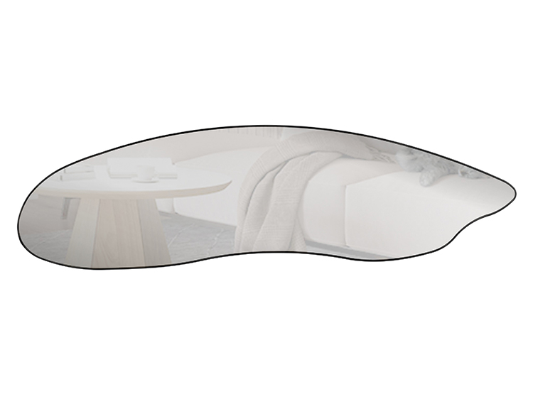 ESPEJO DECORATIVO ROCA DECOCASA ORGÁNICO IRREGULAR VIDRIO 119X34 CM TRANSPARENTE - 2