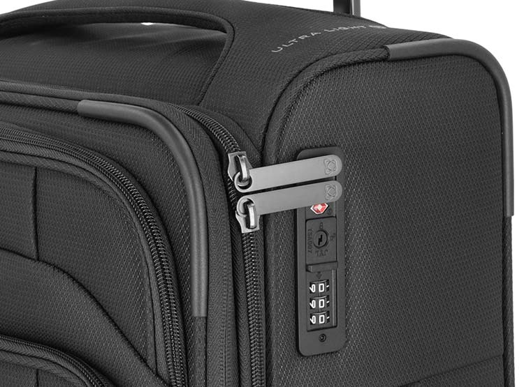 MALETA DE CABINA SAXOLINE AIRSHOCK 4SX NEGRO - 10