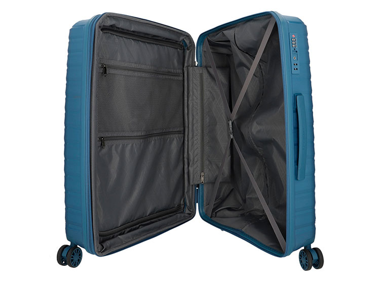 MALETA GRANDE SAXOLINE TITANIUM AZUL - 7