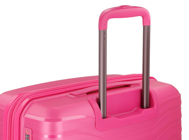 MALETA GRANDE SAXOLINE TITANIUM ROSADO - 10
